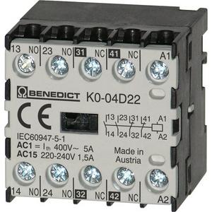 Mikro-Hilfsschütz 2S+2Ö 220-230V 50Hz 230-250V 60Hz