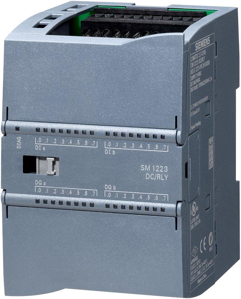 S7-1200 digitales Mischmodul SM 1223 - 16 DI 24 VDC / 16 DO Relais 2 A
