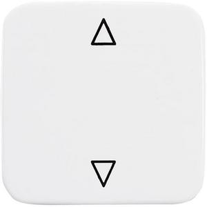 Wippe mit Aufdruck Pfeile für Jalousie 1-fach alpinweiß - Reflex SI