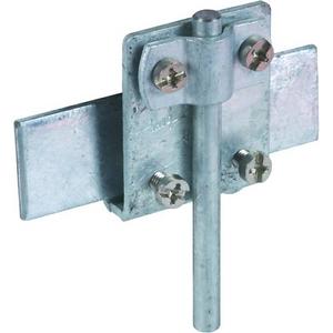 Falzklemme St/tZn Klemmbereich 0,7-10mm mit Überleger für Rd 7-10mm