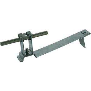 Dachleitungshalter FLEXIgrip NIRO H 32mm Rd 8mm mit Strebe für Ziegelfal