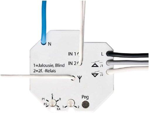 Serien-/Jalousieaktor WaveLINE mit Nebenstellen