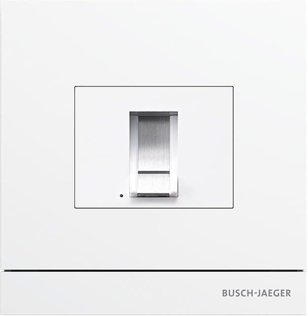 Außenstation mit Fingerprint-Modul weiß - Busch-Welcome 2-Draht