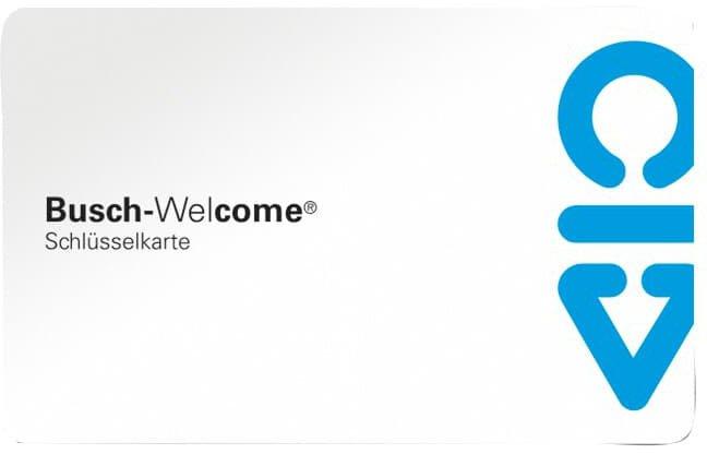 Schlüsselkarte weiß - Busch-Welcome 2-Draht
