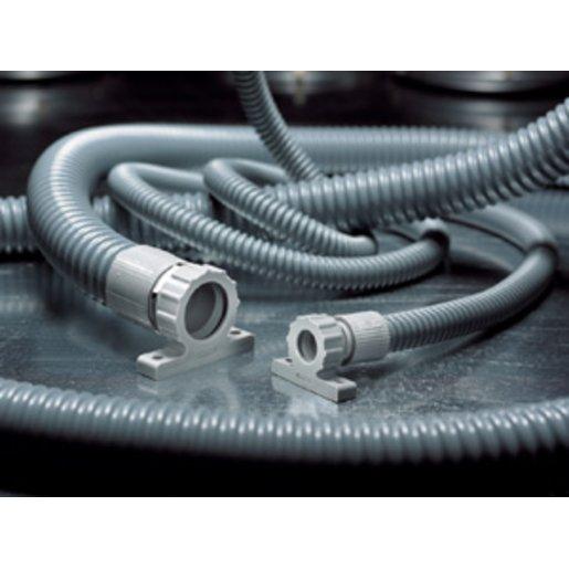 Flexiguard Wellschutzschlauch NS48 PVC grau 10 m ME