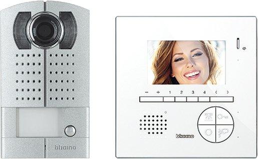 Video Türsprechanlage Set - BTICINO Flex ONE Mit 5" Display Für Einfamilienhaus