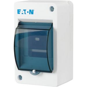 Aufputz Mini Kleinverteiler 1-reihig 3 TE 140 x 82 mm