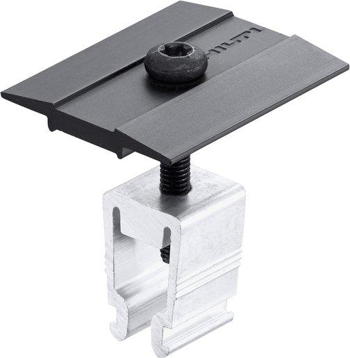 Mittelklemme MSP-PR-MCB 28 - 45 mm schwarz