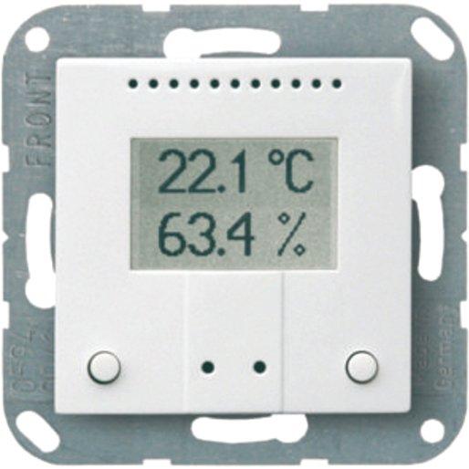 KNX Temperatursensor 0 bis 50°C für Innenräume weiß