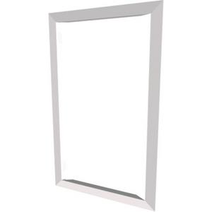Ersatzrahmen flach weiß 3-reihig für KLV-UP (HW)