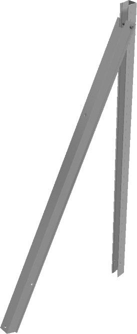 Fassadenstütze Profi 16 Modulhöhe 1,3 m - 1,6 m