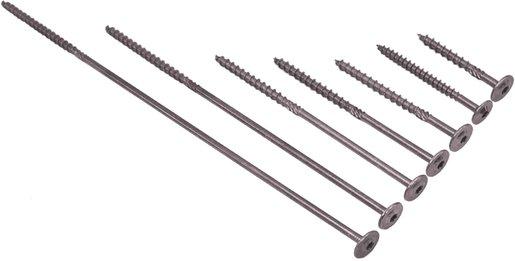 Holzschraube Tellerkopf Edelstahl 8 x 120