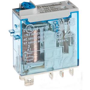 Miniaturrelais 1W / 16A / 12VDC Prüftaste + LED Serie 46