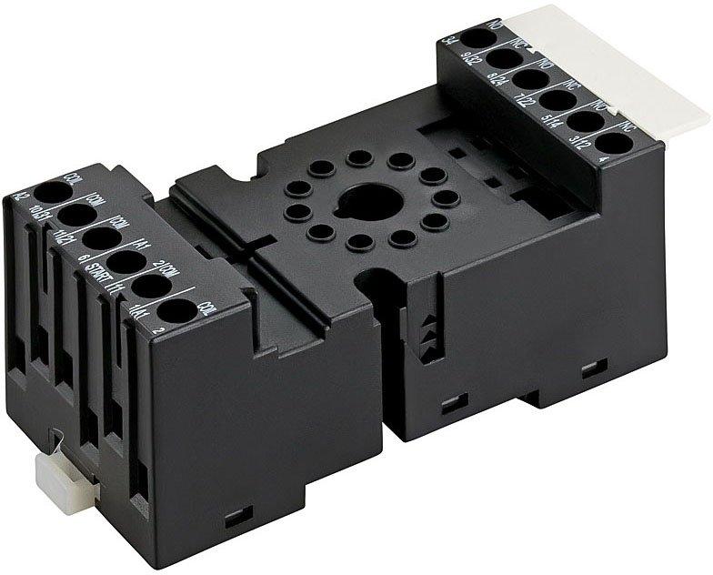 Schraubfassung für Zeit- Anzeige- EMV-Module der Serie 86 und 99.02