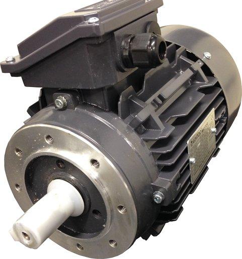 Kurzschlussläufermotor IE3 ALU B14 / Baugr. 100 / 2-pol 400 VY /3 kW