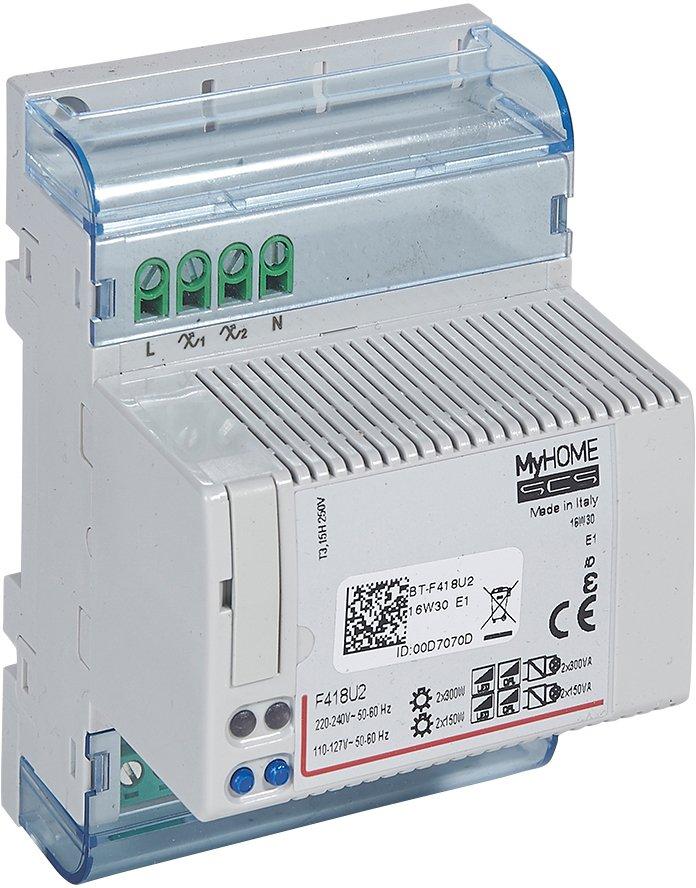 SCS Universaldimmer Reg 2 x 300 Va