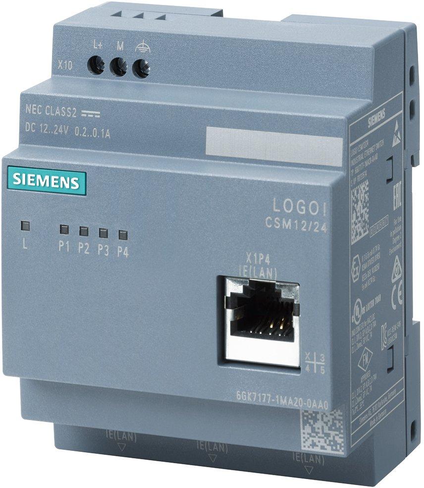 LOGO! CSM12/24 Compact Switch Modul Anschluss an LOGO!
