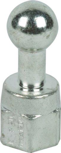 Kugelfestpunkt D 20mm gerade mit Innengewinde M12