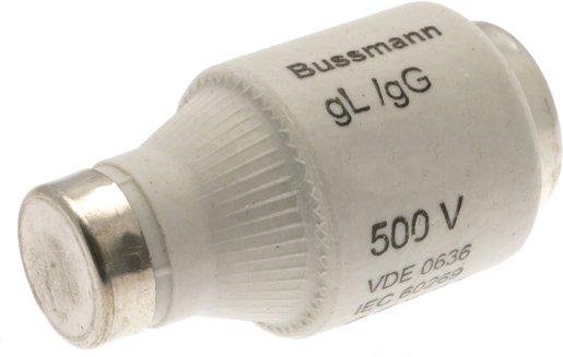 Sicherungseinsatz Niederspannung 10 A AC 500 V D2 gL/gG IEC träge