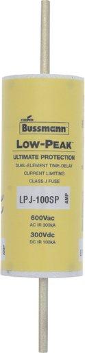 Sicherungseinsatz Niederspannung 100 A AC 600 V 29 x 118 mm J UL träge