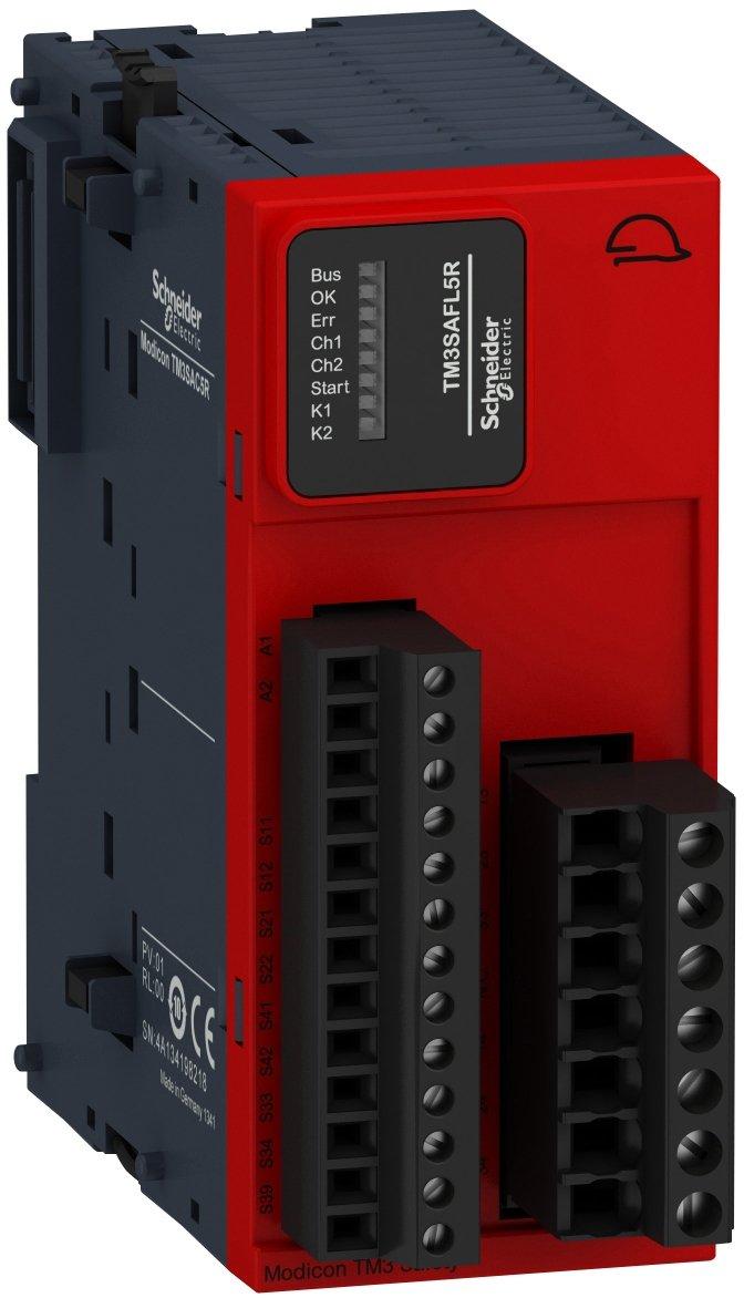 TM3 Modul - integrierte Sicherheit E-STOP/SLB Kat.4 Schraubklemme