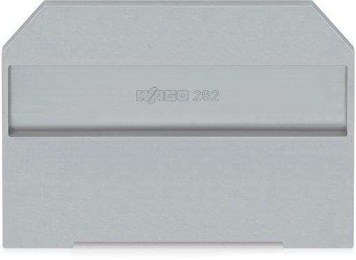 Abschluss- und Zwischenplatte 4 mm dick grau