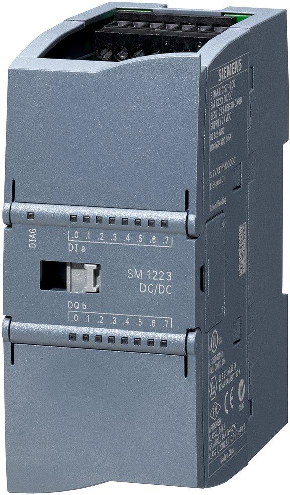 S7-1200 digitales Mischmodul SM 1223 - 8 DI 24 VDC / 8 DO TRANS. 0,5 A