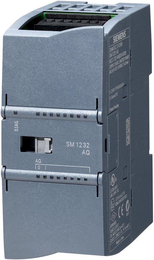 S7-1200 analoges Ausgangsmodul SM 1232 - 2 AO Strom / Spannung 13 Bit