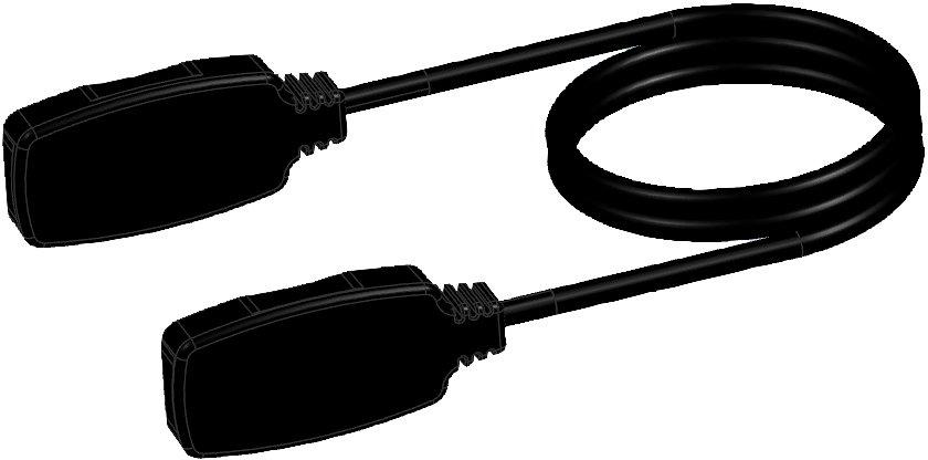 Zubehör S7-1200 Verlängerungskabel für 2-zeiligen Aufbau L = 2m