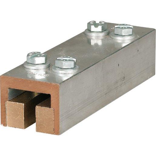 Schienenverbindung 1600A für Profil T L=150mm