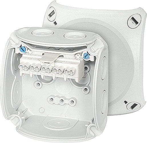 Kabelabzweigkasten grau 93 x 93 x 62 mm IP66