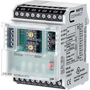 Modbus Modul RTU mit 8 konf. analogen Temperatur-/ Spannungseingängen MR-AI8
