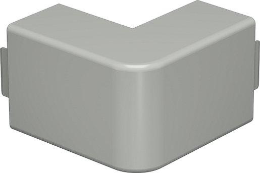 Außeneckhaube 40 x 60 mm PVC steingrau RAL 7030