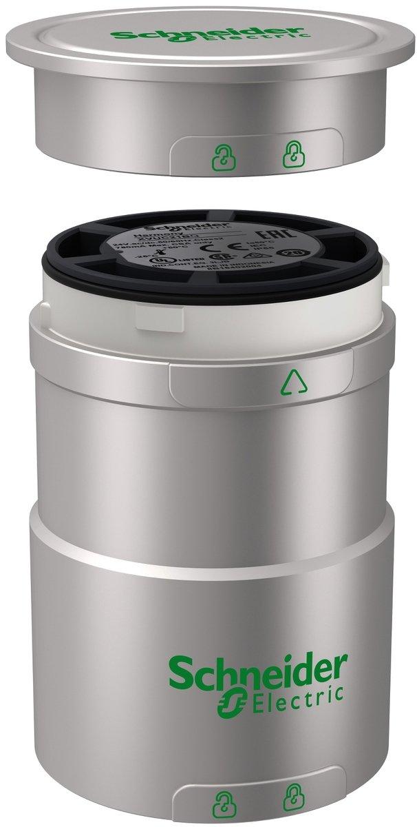 Grundelement Harmony XVU modular Basis mit Deckel 60mm silber 24V ACDC