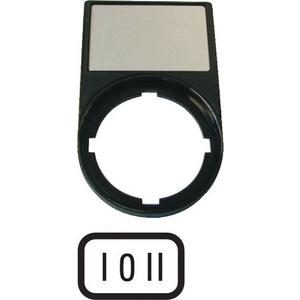 Träger + Schild I 0 II