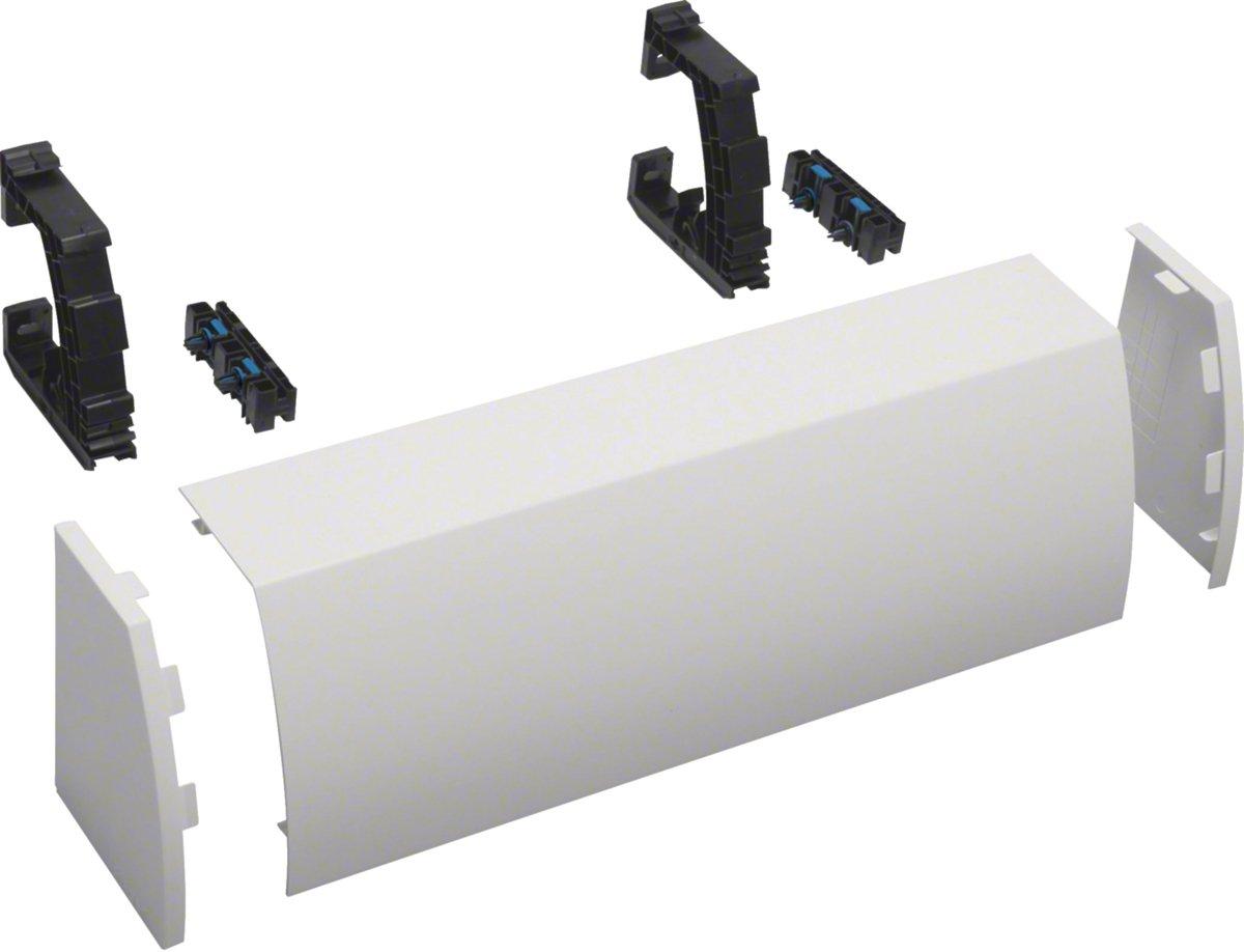 Kabelrangierkanal 2-feldig reinweiß RAL9010 aufsteckbar für IP44/54