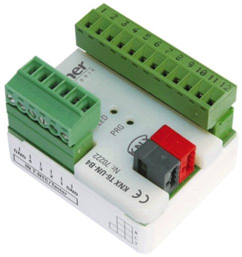 KNX Auswerteeinheit für Temperatursensoren Unterputz