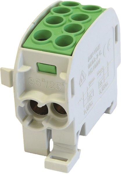 E-Term Hauptleitungsklemme ZK Al/Cu fingersicher 1pol/4-fach 35mm²