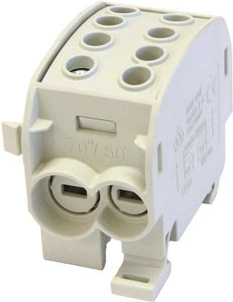 Hauptleitungsklemme BGV A2 70mm² 1-polig grau