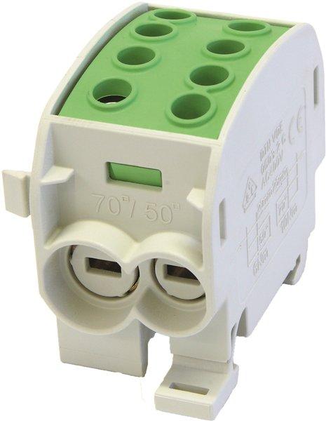 Hauptleitungsklemme BGV A2 70mm² 1-polig grün