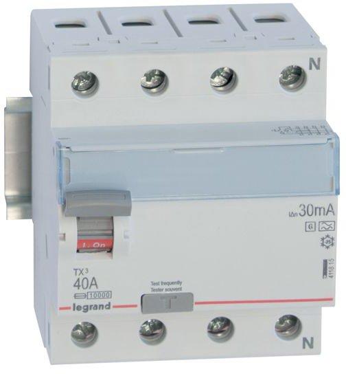 FI-Schutzschalter  40A 4-polig 30mA Typ F kurzverz.