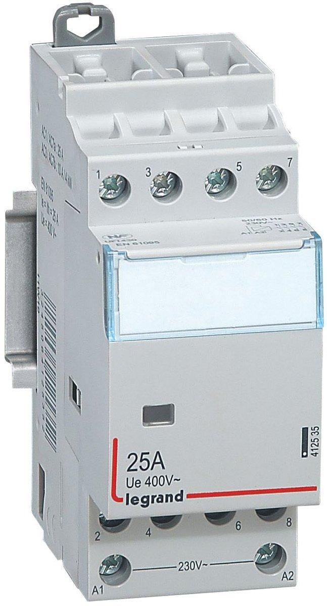 Installationsschütz CX3 4 Schließer 25 A 4-polig 230 V AC