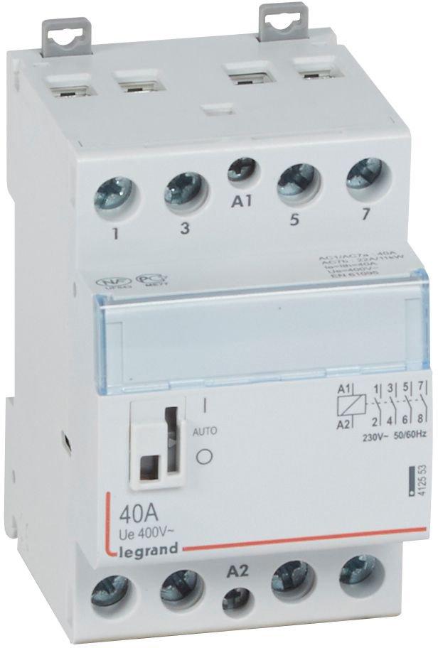 Installationsschütz CX3 4 Schließer 40 A 4-polig 230 V AC