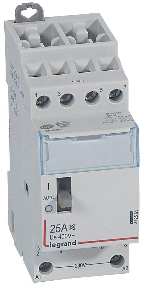 Installationsschütz CX3 4 Schließer 25 A 2-polig 230 V AC brummfrei