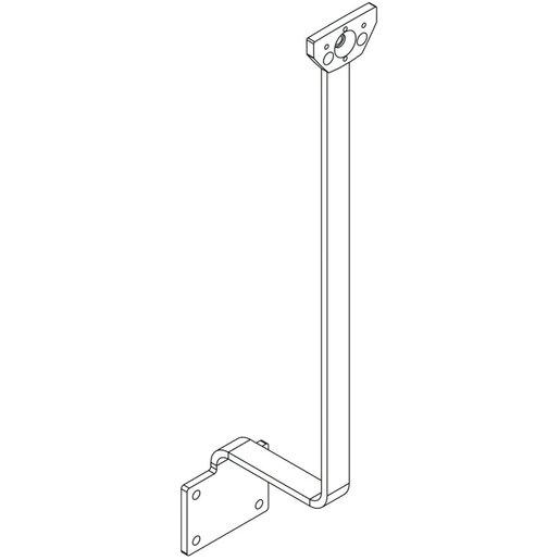 Gelenk - Ausleger für Wetterstation Fix blank