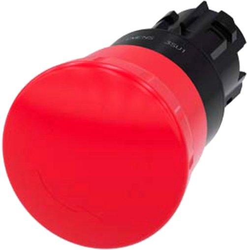 NOT-HALT Pilz-Drucktaster 22mm rund KST rot 40mm Drehentriegelung