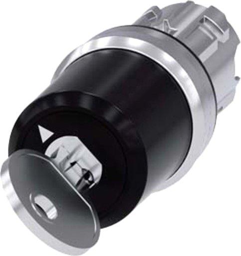 Schlüsselschalter Ces 22mm rund MET Schliess-Nr. Ssg10 2 Stellungen