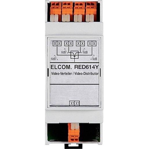 Videoverteiler 4-fach 2Draht REG