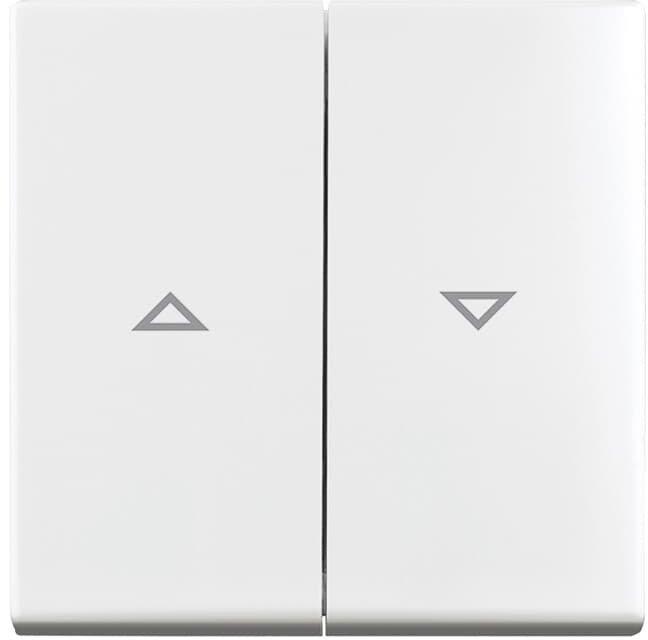 Abdeckung für Jalousieschalter/-taster alpinweiß