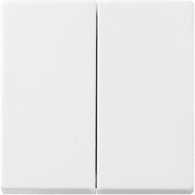 Wippe 2-fach für Serienschalter alpinweiß - Busch-balance SI